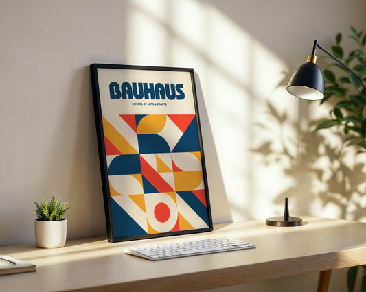 Bauhaus Functional Aesthetics Framed Poster - Image 2