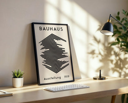 Bauhaus 1919 Exhibition Framed Poster - Image 2