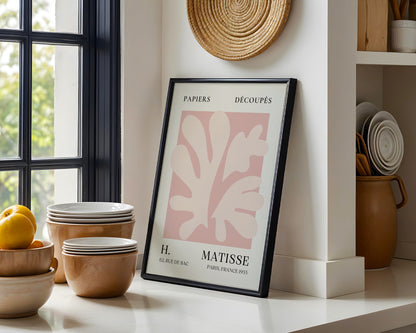 Matisse Abstract Botanical Papiers Découpés Framed Poster - View 2