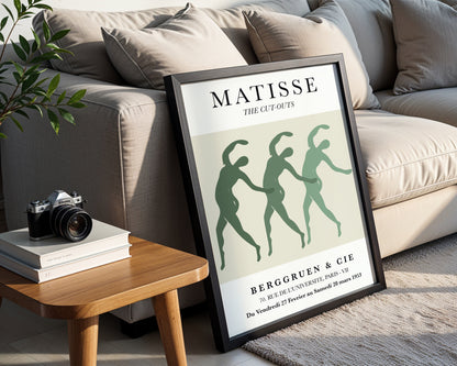 Matisse The Cut-Outs Abstract Dancers Framed Poster - View 4