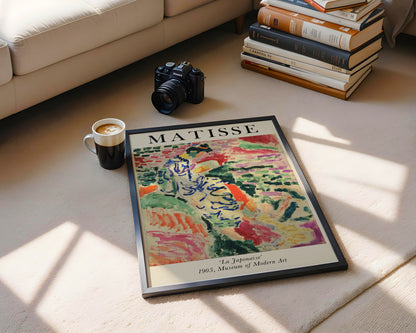 Matisse 'La Japonaise' 1905 Framed Poster - View 1