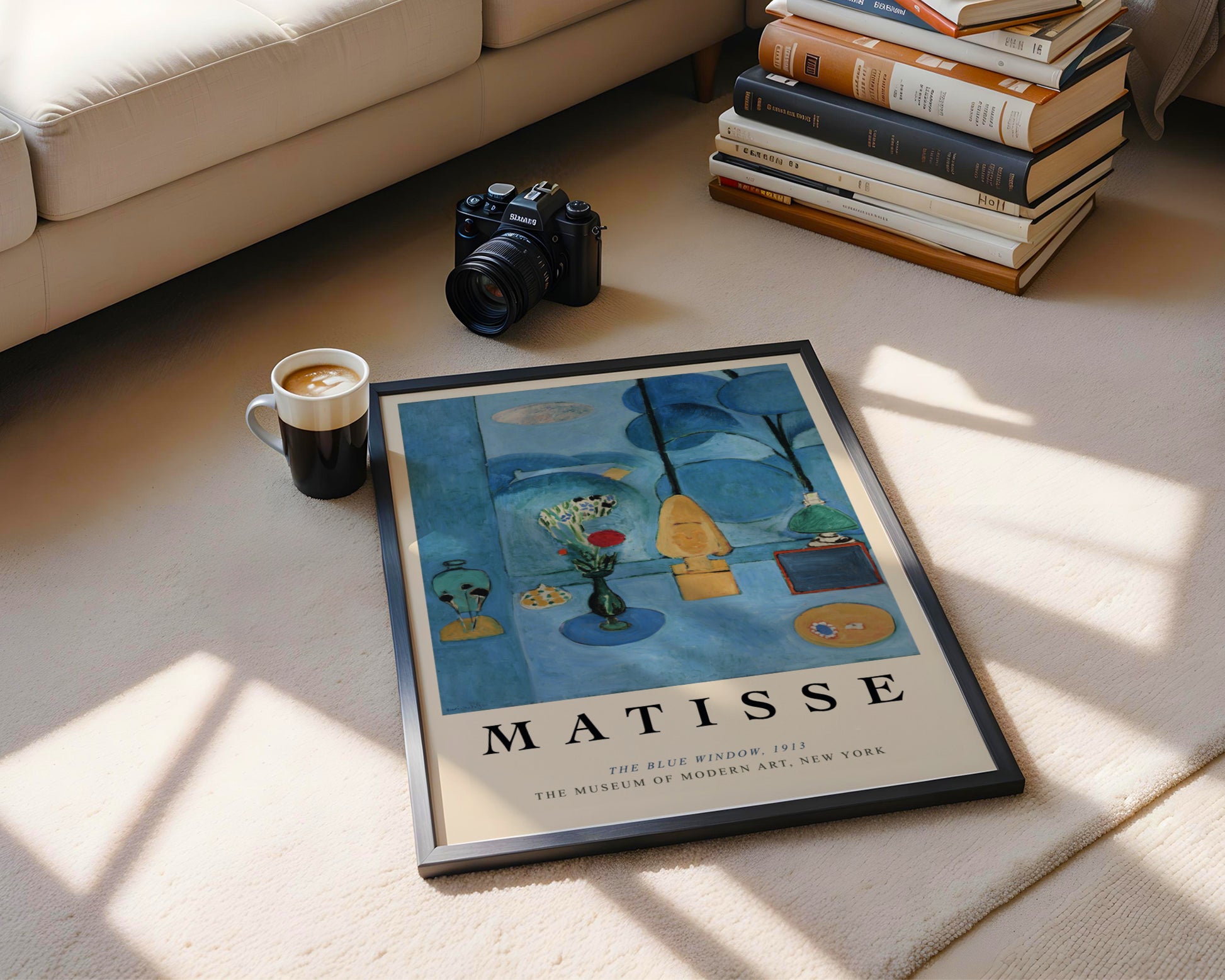 Matisse The Blue Window 1913 Framed Art Print - View 2