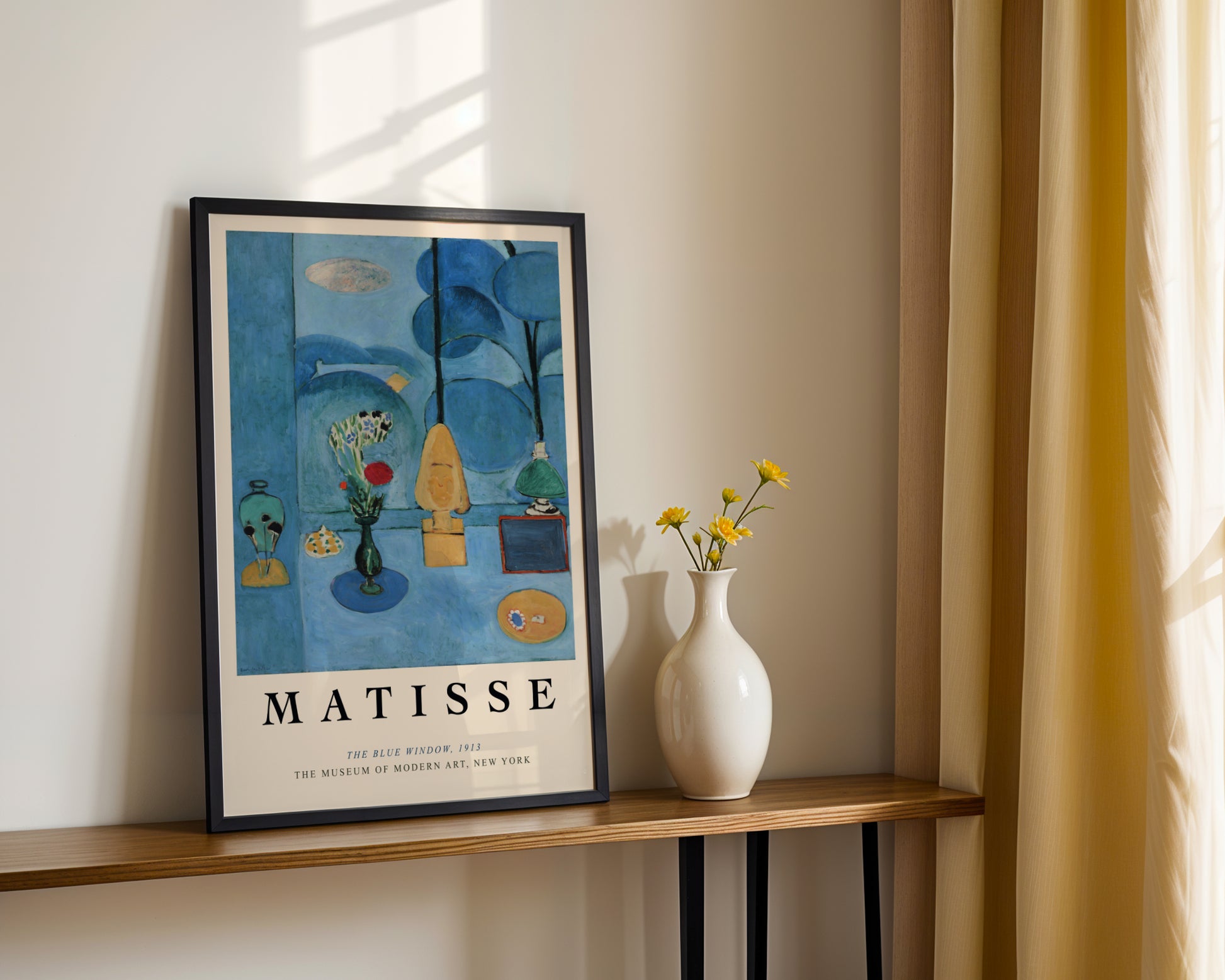Matisse The Blue Window 1913 Framed Art Print - View 3