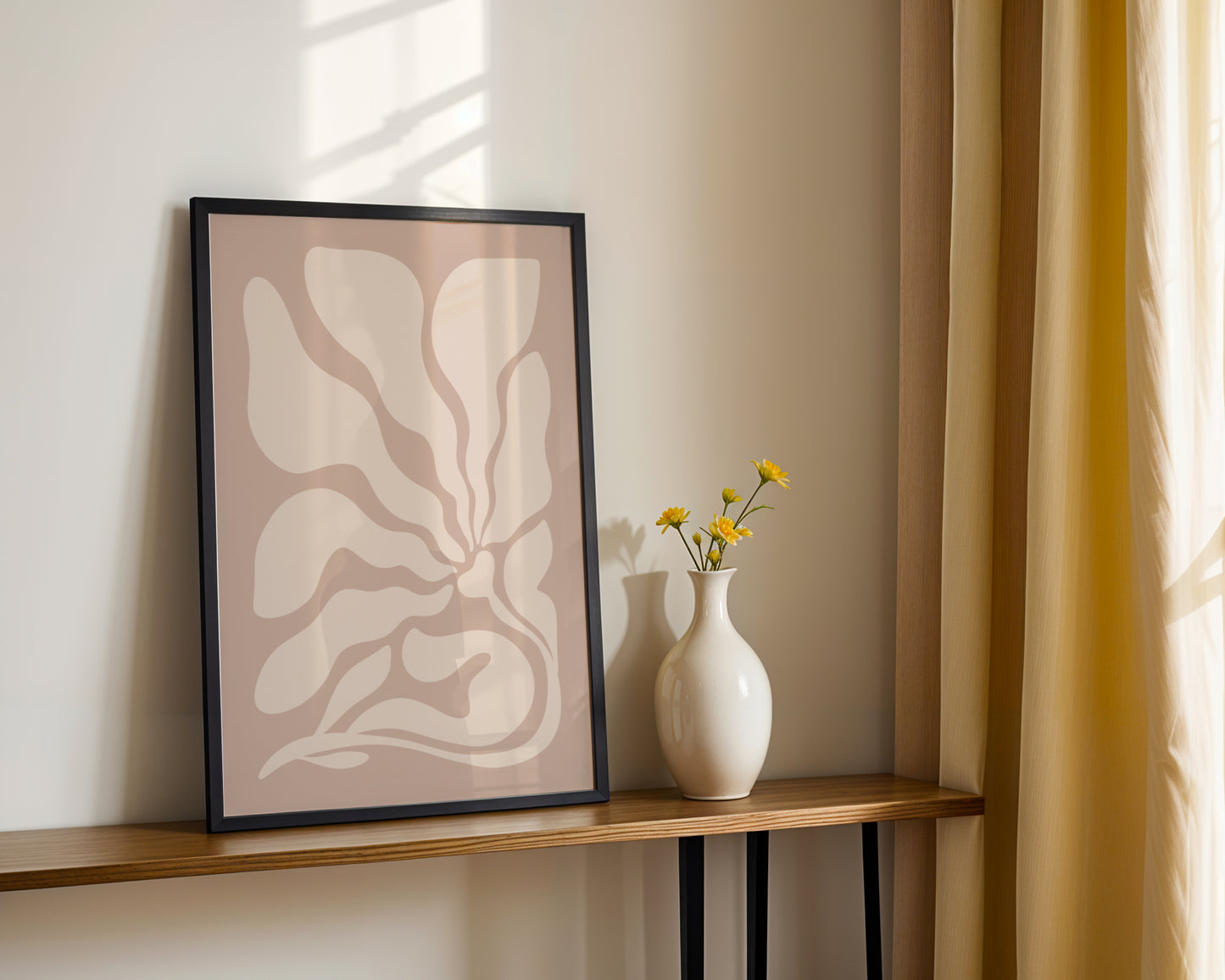 Abstract Organic Flow Framed Poster – Framed Wall Art Poster - Image 3