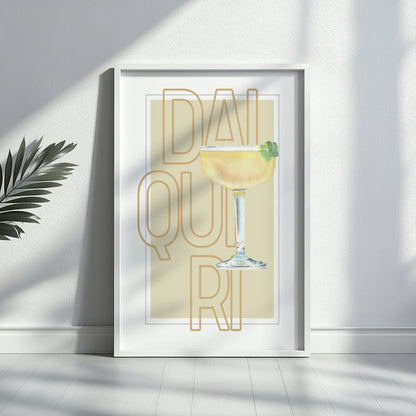Daiquiri Cocktail Drink Framed Poster – Framed Wall Art Poster - Image 3