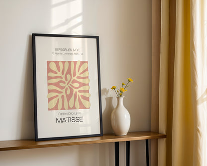 Matisse Papiers Découpés Abstract Organic Framed Poster - View 4