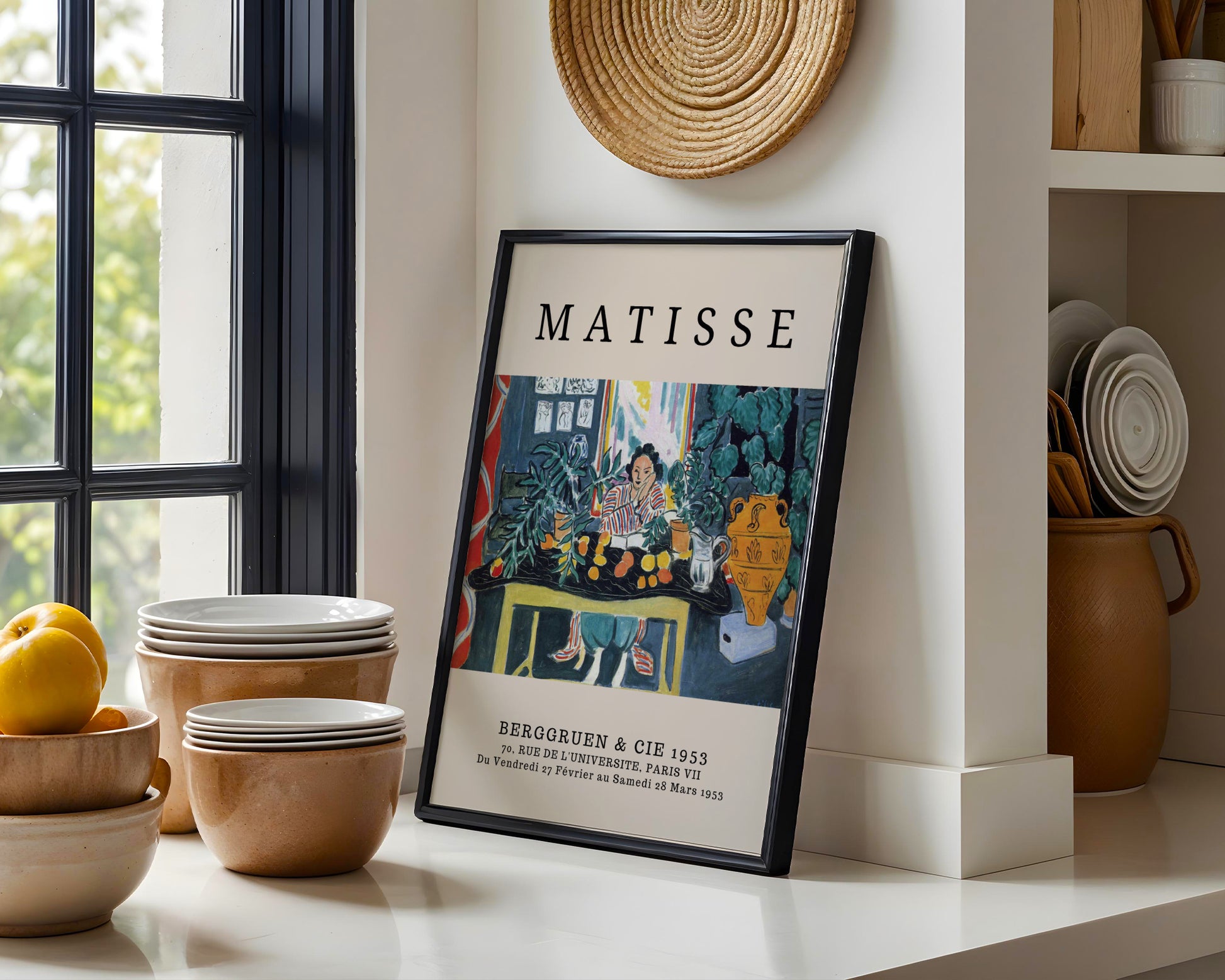 Matisse Still Life Exhibition Framed Poster - View 2