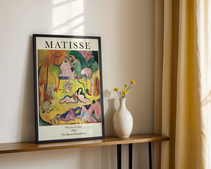 Matisse 'The Joy of Life' 1906 Framed Poster - View 2