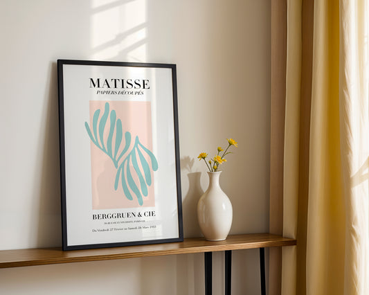 Matisse Abstract Botanical Cut-Outs Framed Poster - View 2
