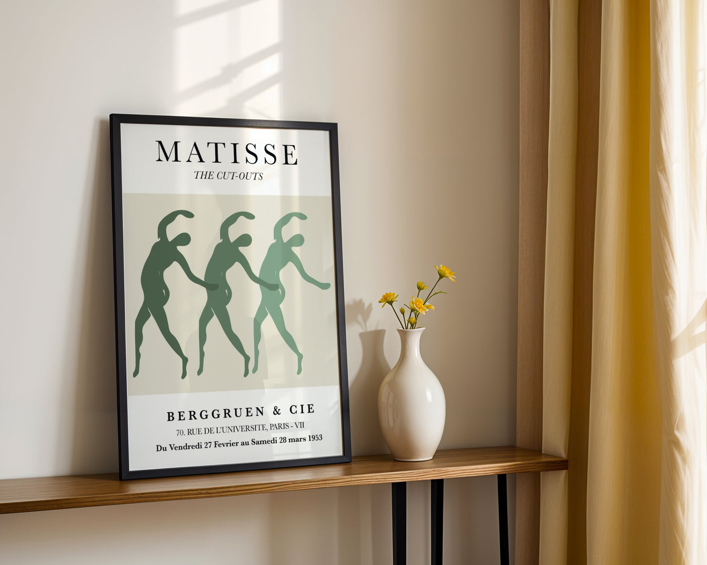 Matisse The Cut-Outs Abstract Dancers Framed Poster - View 3