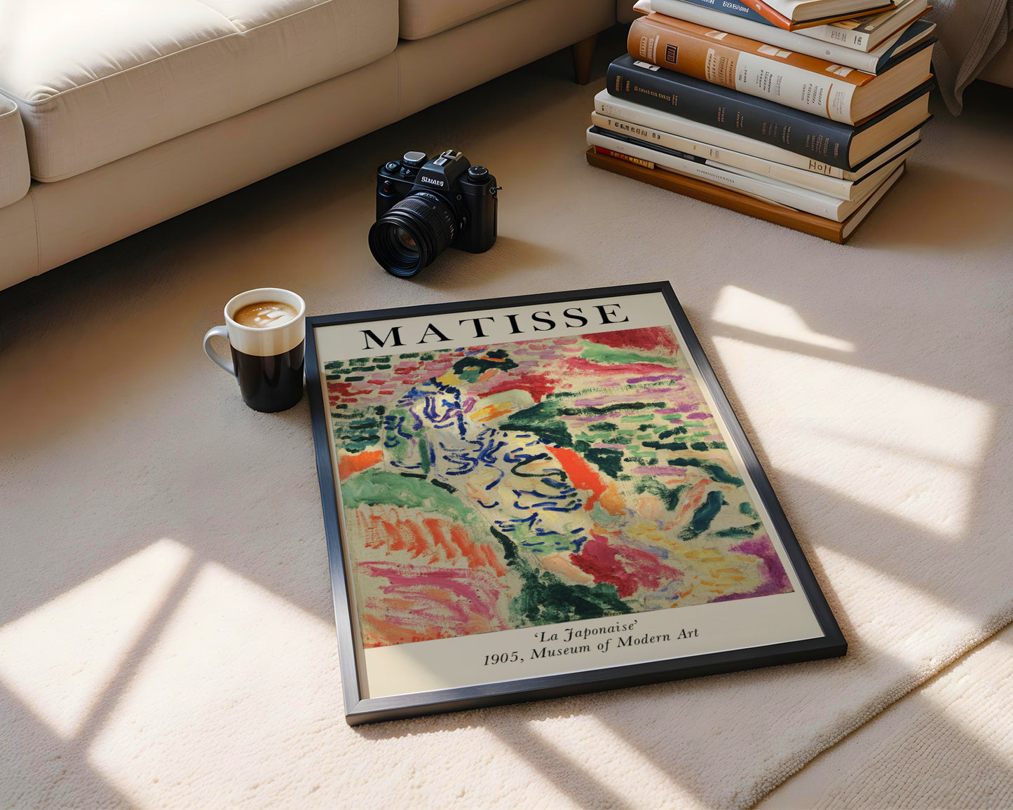 Matisse 'La Japonaise' 1905 Framed Poster - View 5