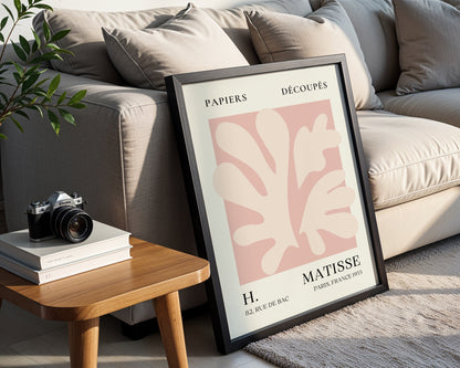 Matisse Abstract Botanical Papiers Découpés Framed Poster - View 3