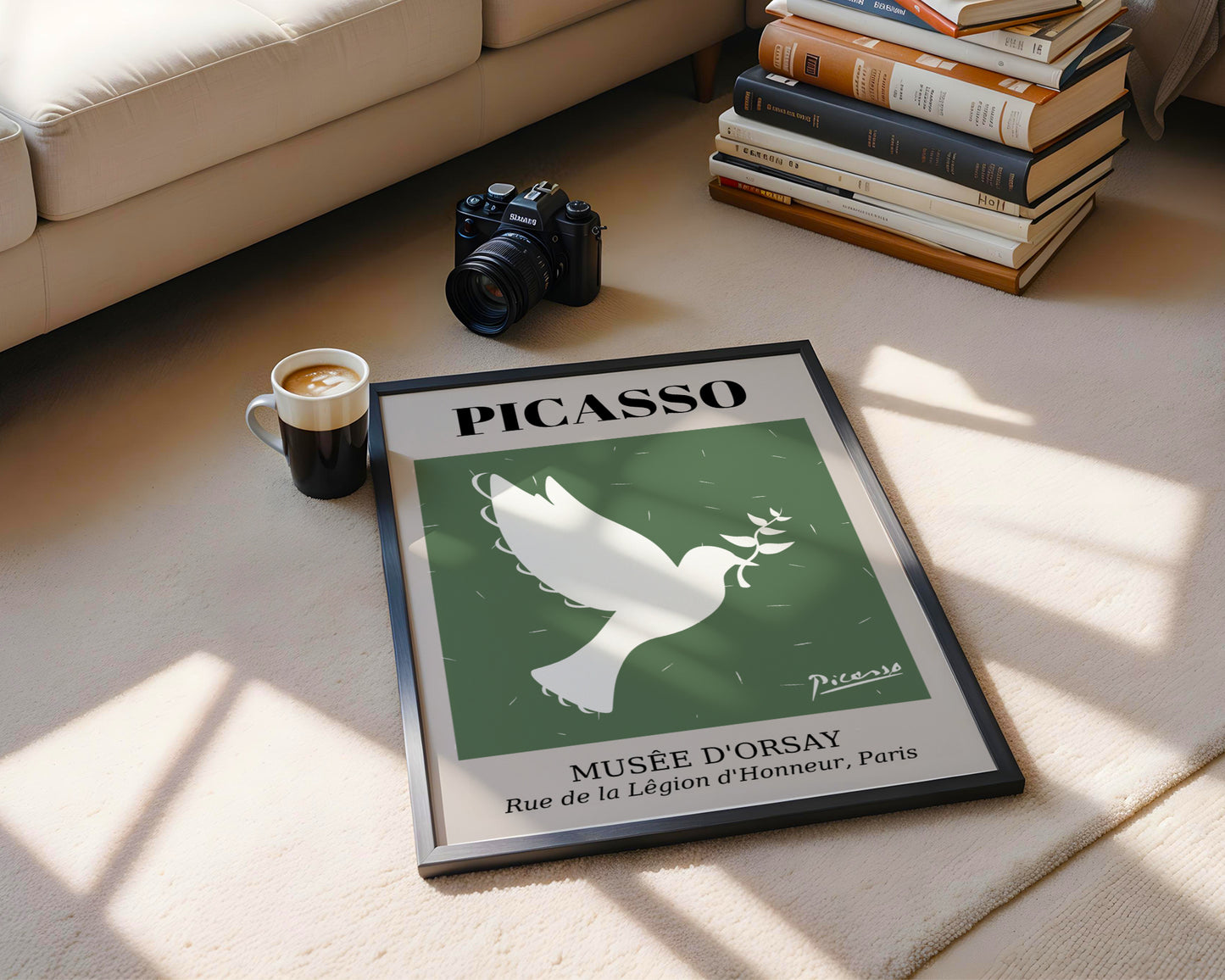 Picasso Dove of Peace Musée d'Orsay Framed Wall Art - View 4