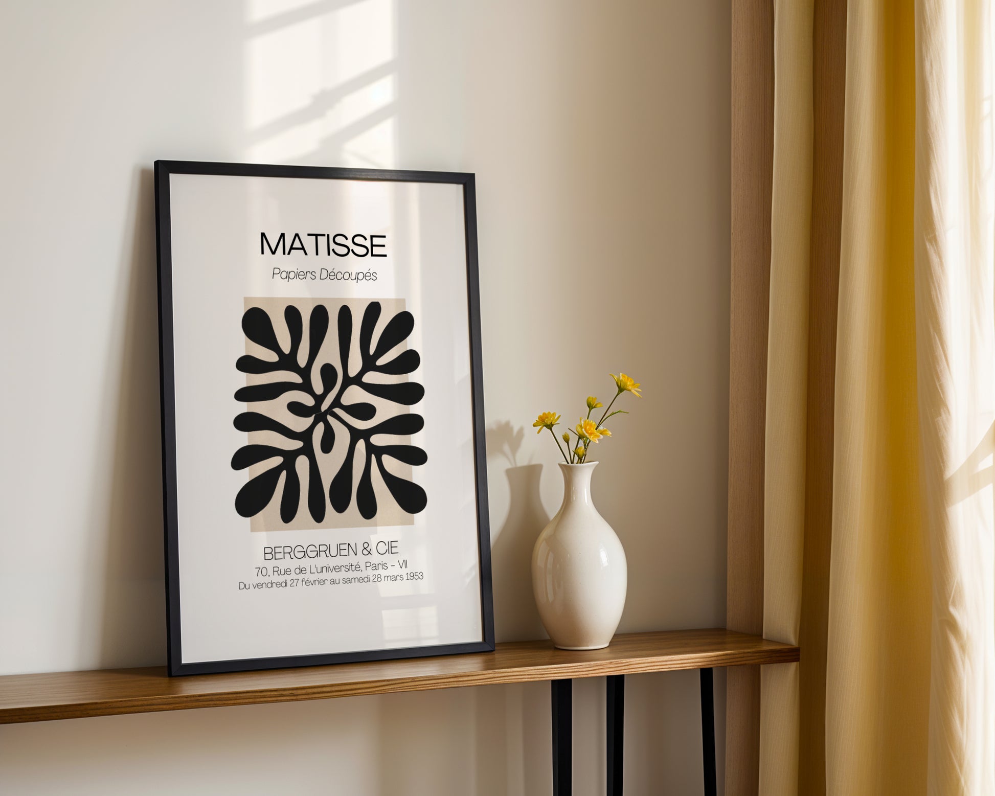 Matisse Papiers Découpés Abstract Framed Wall Art - View 2