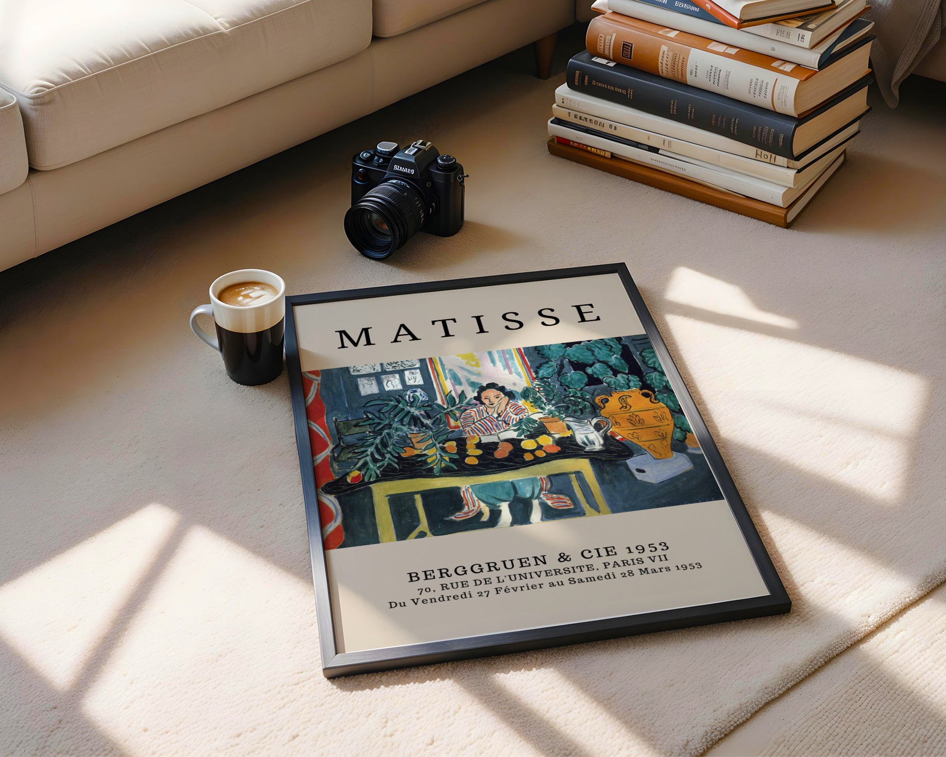 Matisse Still Life Exhibition Framed Poster - View 3