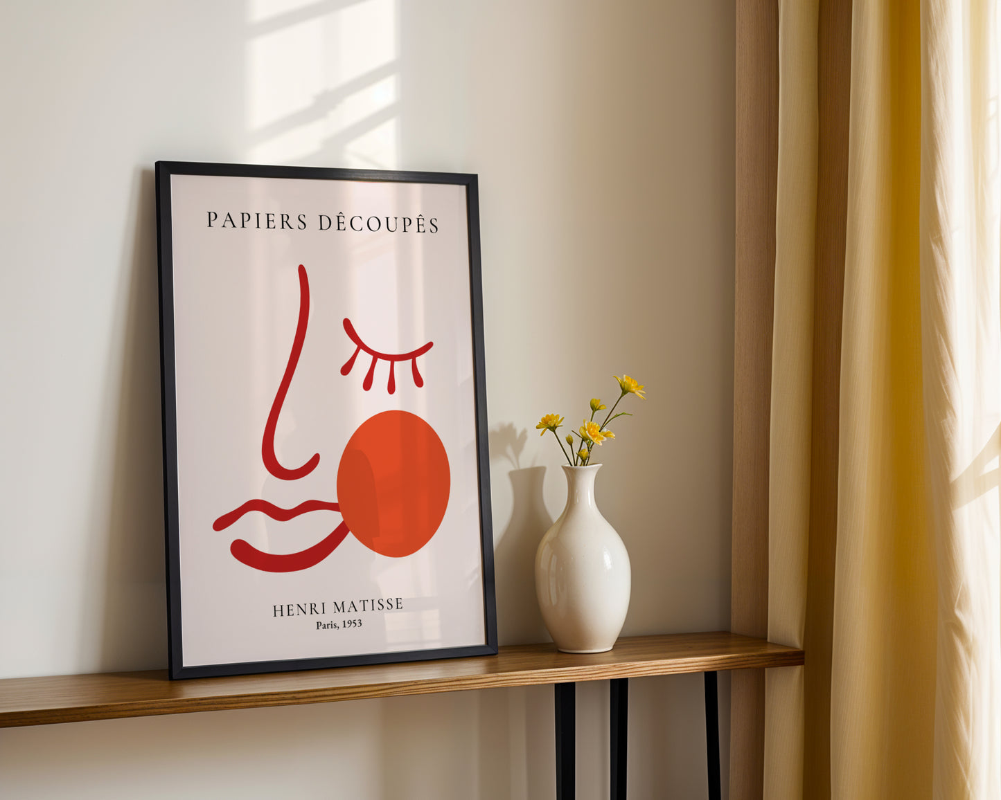 Henri Matisse Papiers Découpés Abstract Framed Art - View 3