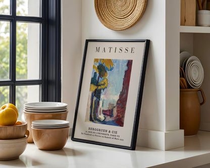 Matisse Paris Exhibition Abstract Framed Poster - View 5