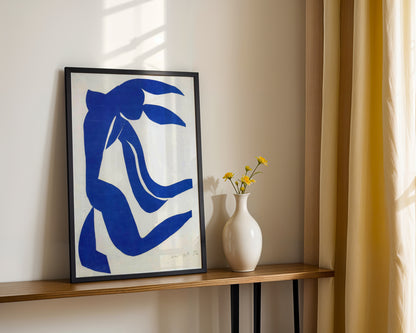 Matisse Blue Nude Abstract Framed Poster - View 4