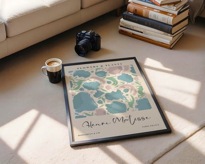 Henri Matisse Abstract Flowers & Plants Framed Poster - View 1