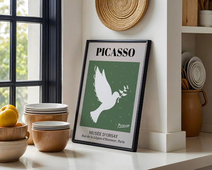 Picasso Dove of Peace Musée d'Orsay Framed Wall Art - View 1