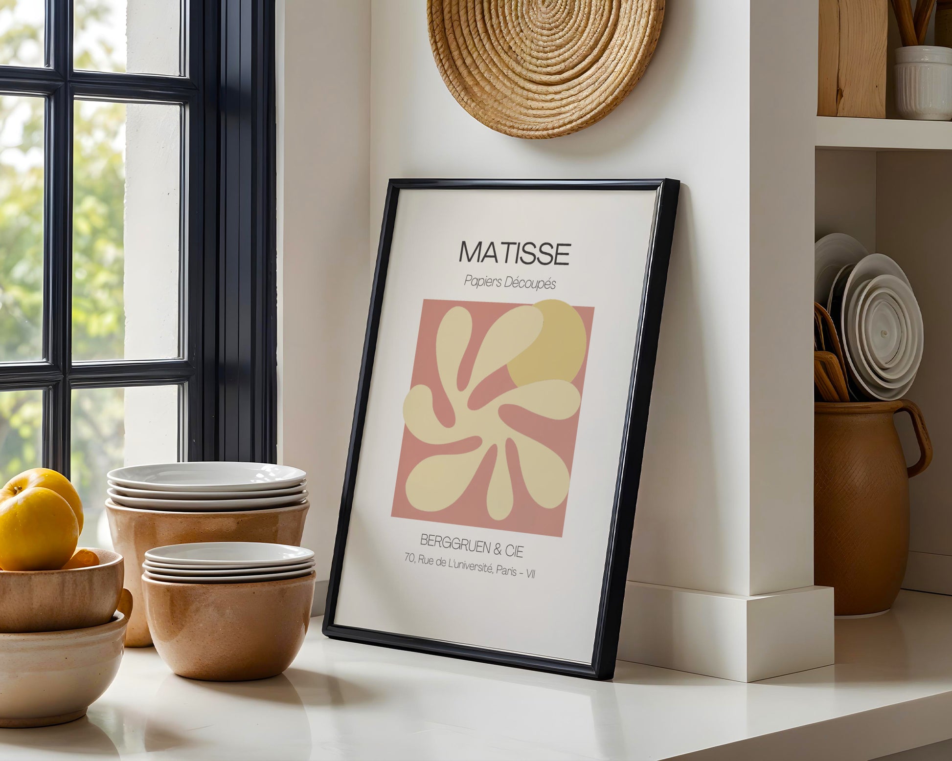 Matisse Abstract Cut-Outs Framed Poster - View 2