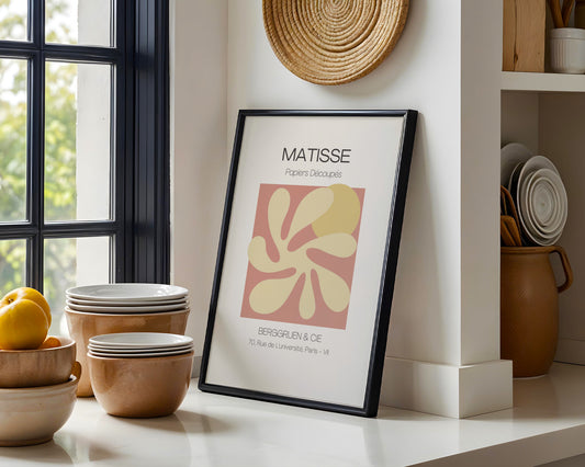 Matisse Abstract Cut-Outs Framed Poster - View 2
