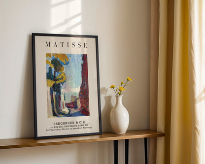 Matisse Paris Exhibition Abstract Framed Poster - View 4
