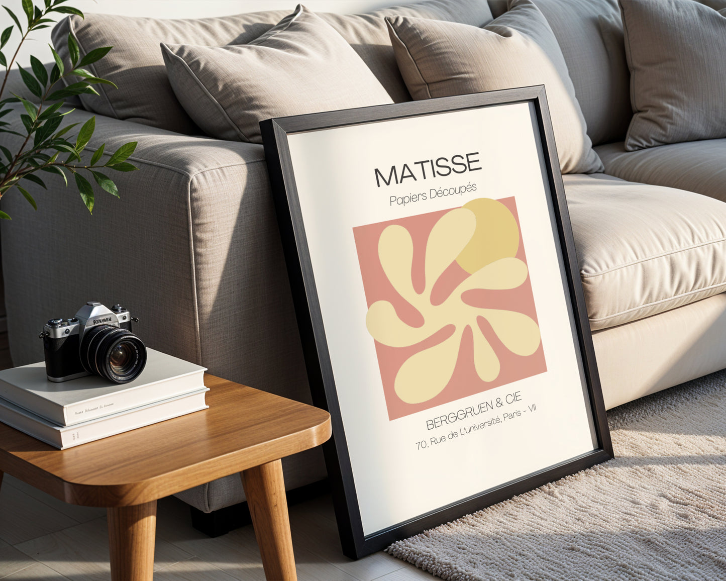 Matisse Abstract Cut-Outs Framed Poster - View 4