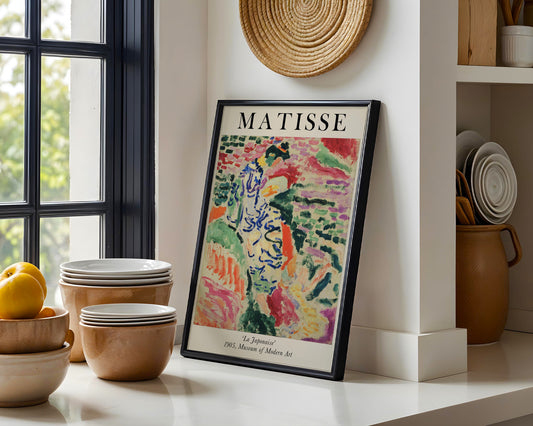 Matisse 'La Japonaise' 1905 Framed Poster - View 2