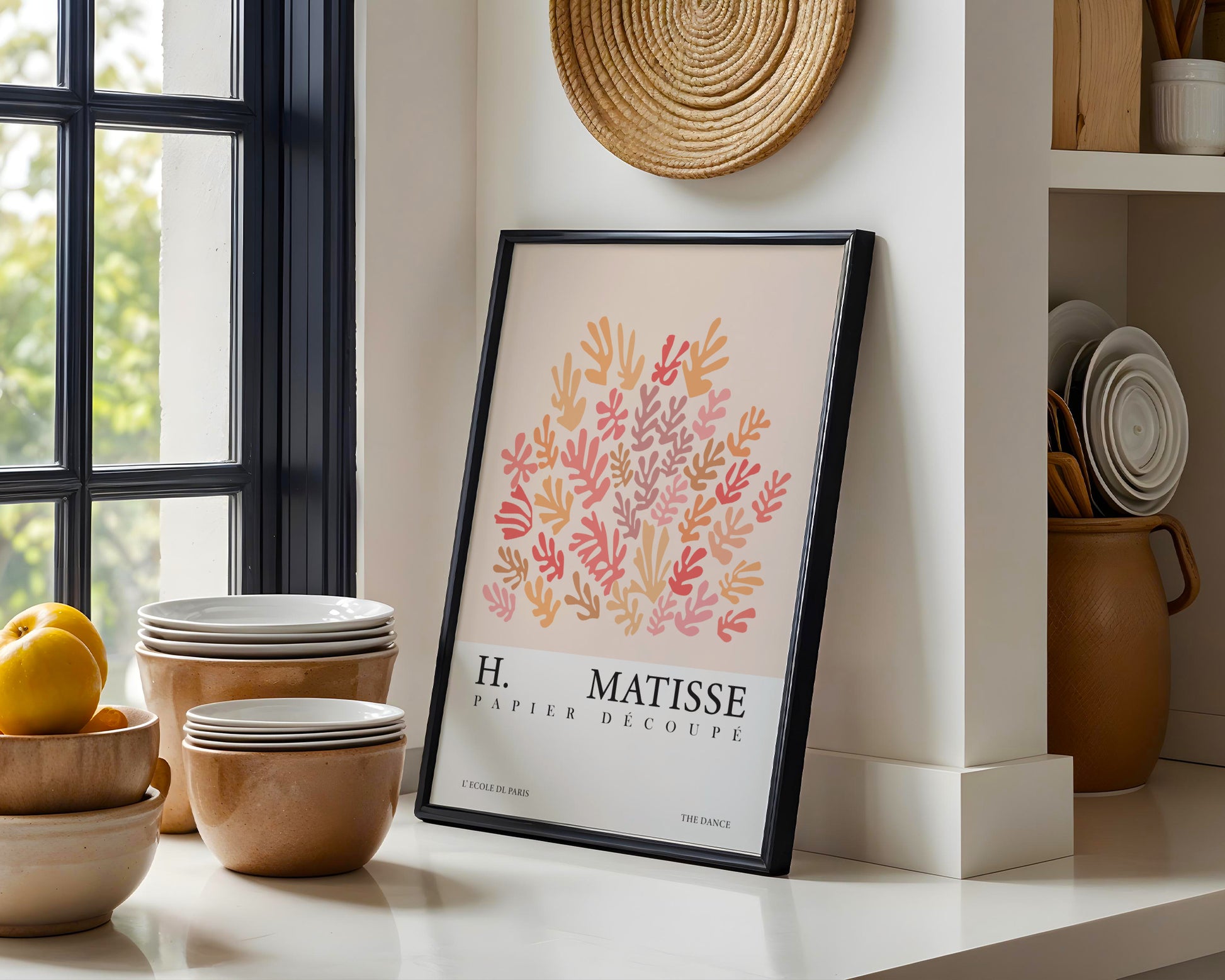 H. Matisse Papier Découpé Abstract Wall Art - View 3