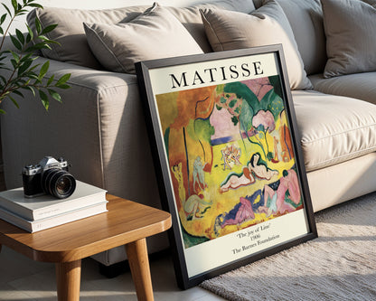 Matisse 'The Joy of Life' 1906 Framed Poster - View 1