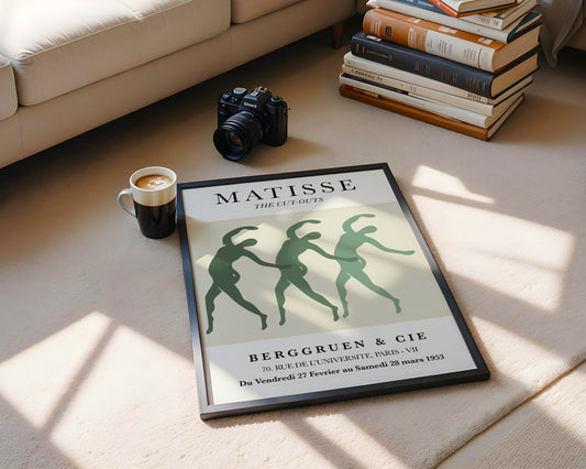 Matisse The Cut-Outs Abstract Dancers Framed Poster - View 2