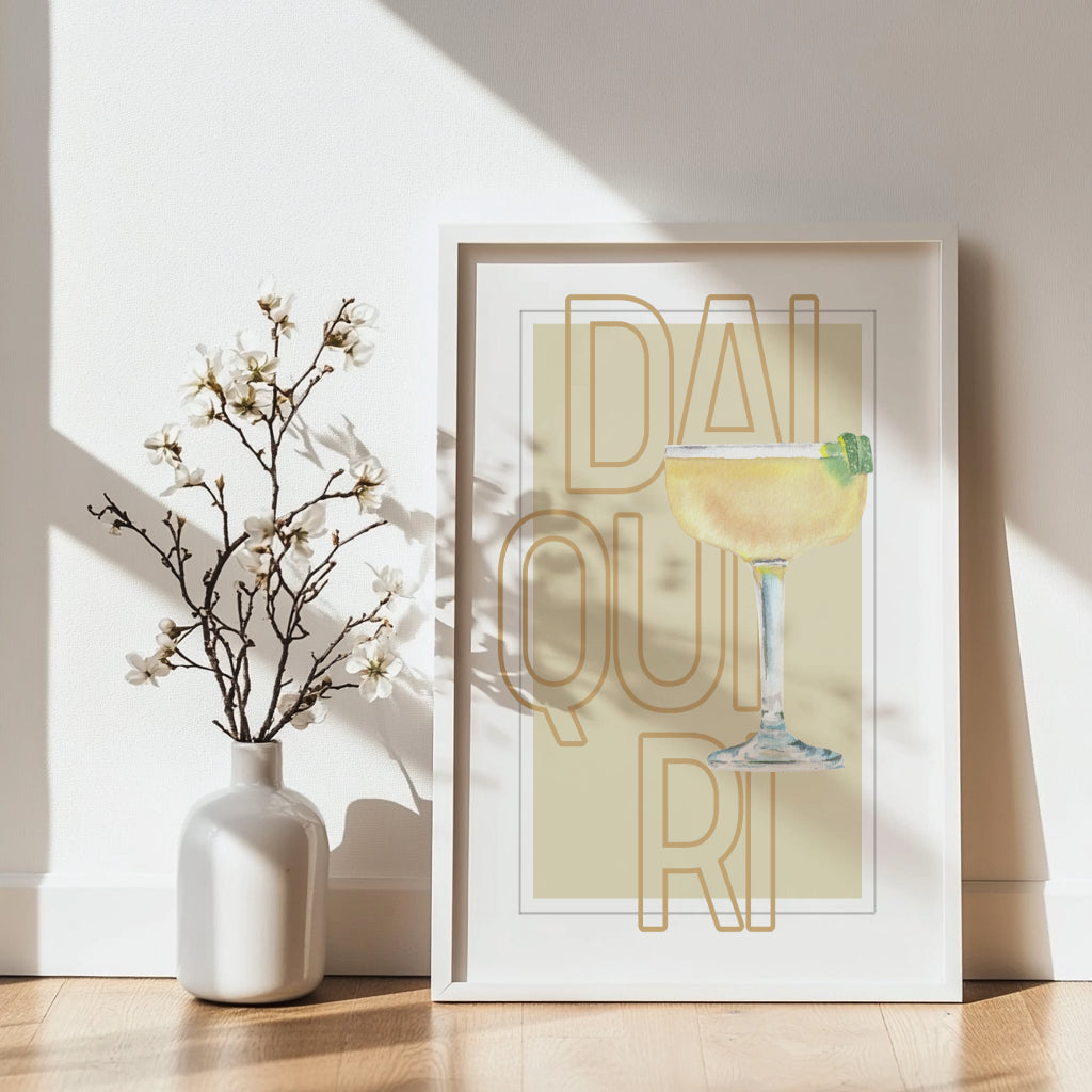 Daiquiri Cocktail Drink Framed Poster – Framed Wall Art Poster - Image 4