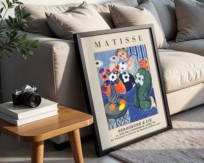 Matisse Woman & Still Life Framed Art Print - View 3