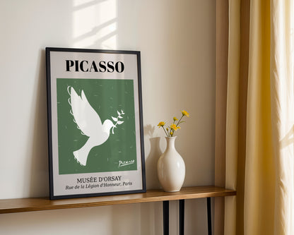 Picasso Dove of Peace Musée d'Orsay Framed Wall Art - View 3