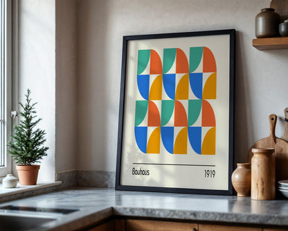 Bauhaus Structural Elements Framed Poster - Image 4