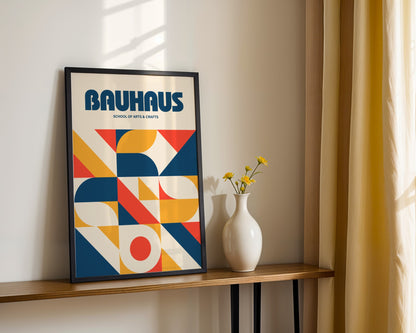 Bauhaus Functional Aesthetics Framed Poster - Image 1