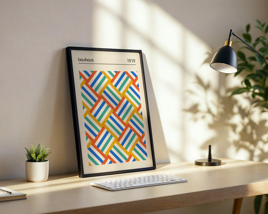 Bauhaus Essential Forms Framed Poster - Image 2