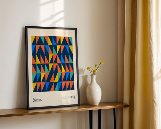 Bauhaus Progressive Art Framed Poster - Image 1
