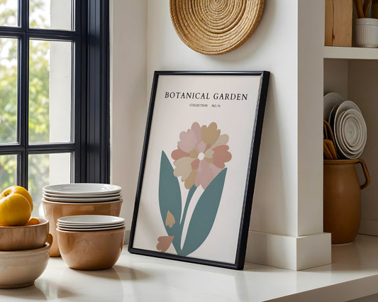 Botanical Garden Abstract Floral Framed Poster #2 - Image 2