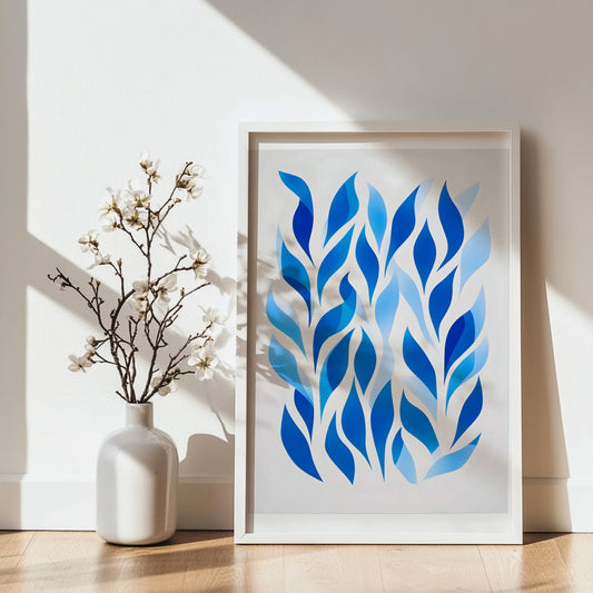 Geometric Abstract Framed Print - framed wall art India