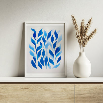Geometric Abstract Framed Print - framed wall art India