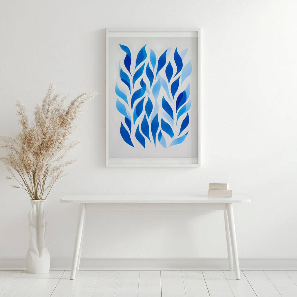 Geometric Abstract Framed Print - framed wall art India