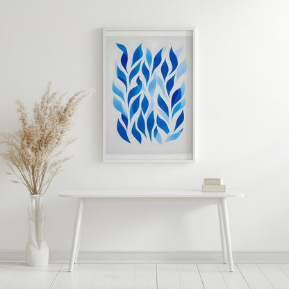 Geometric Abstract Framed Print - framed wall art India