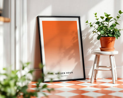 Earthy Terra Gallery Wall Set - 6 Framed Prints